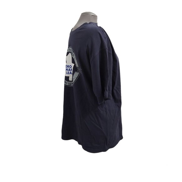 Toronto Maple Leafs T-Shirt Men Size XL Blue NHL Hockey Official Licensed Prod - Picture 2 of 7